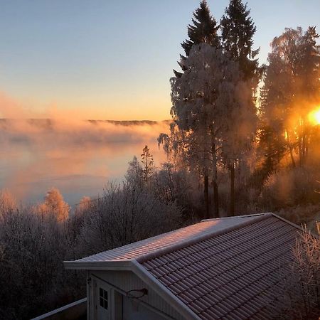 Lovely studio apartment seaview&private sauna Lerum Exterior foto