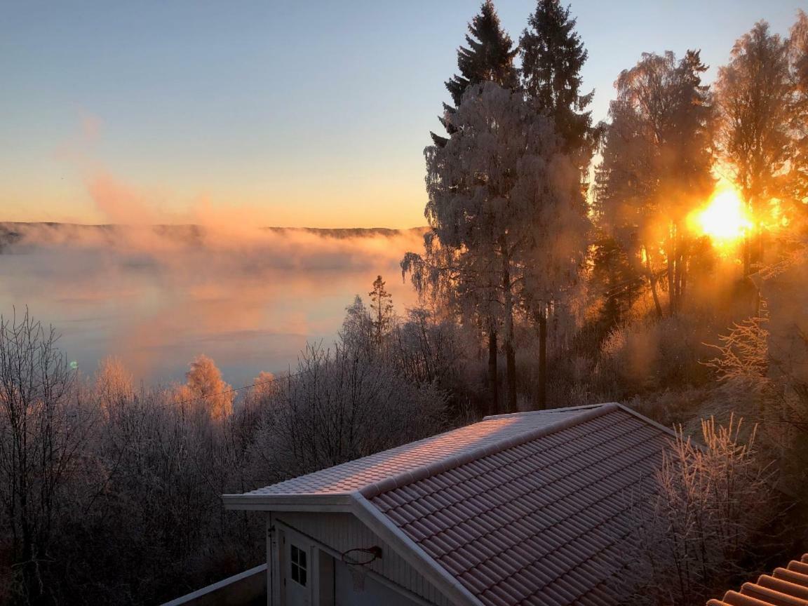 Lovely studio apartment seaview&private sauna Lerum Exterior foto