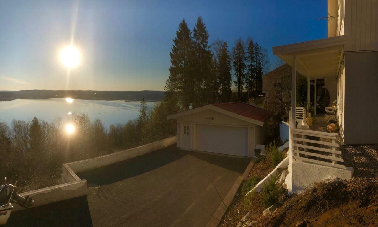 Lovely studio apartment seaview&private sauna Lerum Exterior foto